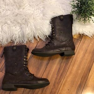 Rampage fold down combat boots